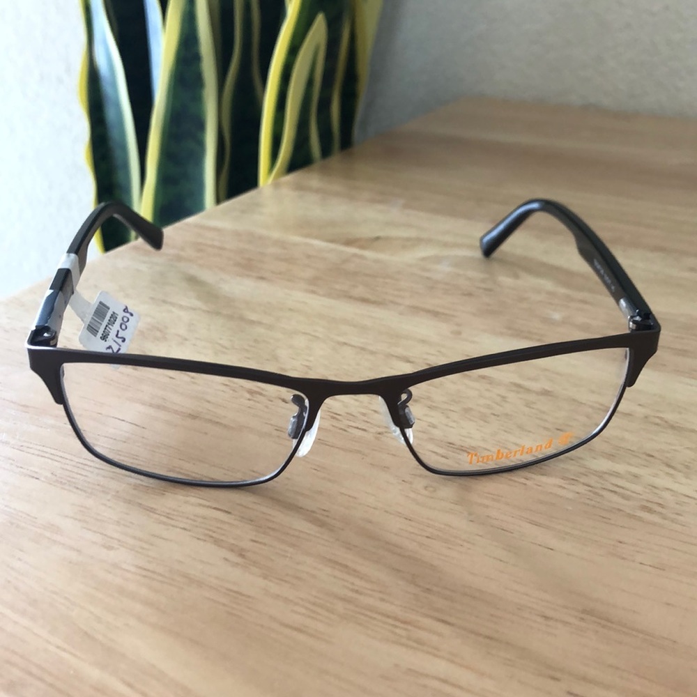 Timberland black eyeglasses frames size 53x17x140